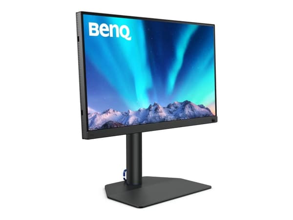 BenQ PhotoVue SW272Q - SW-sarja - LED-näyttö - 27" - 2560 x 1440 QHD @ 60 Hz - IPS - 300 cd/m² - 1000:1 - HDR10 - 5 ms - 2xHDMI, DisplayPort, USB-C -