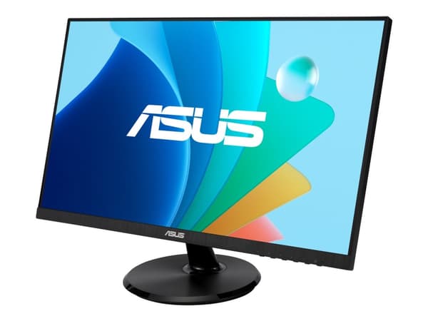 ASUS VA24DQFR - LED-skjerm - gaming - 24" (23.8" synlig) - 1920 x 1080 Full HD (1080p) @ 100 Hz - IPS - 250 cd/m² - 1000:1 - 1 ms - HDMI, VGA, Displa Sort