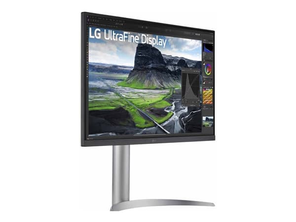 LG UltraFine 27UQ850V-W - UQ850V Series - LED-skjerm - 27" - 3840 x 2160 4K @ 60 Hz - IPS - 500 cd/m² - 2000:1 - DisplayHDR 400 - 5 ms - 2xHDMI, Disp
