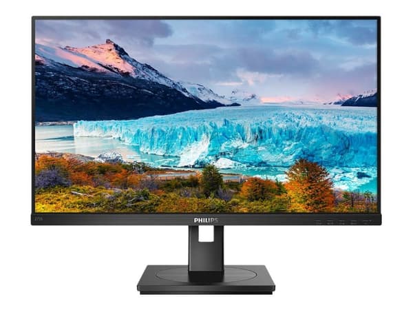 Philips S-line 275S1AE 27 2560 x 1440 (2K) DVI HDMI DisplayPort 75Hz Pivot Skærm