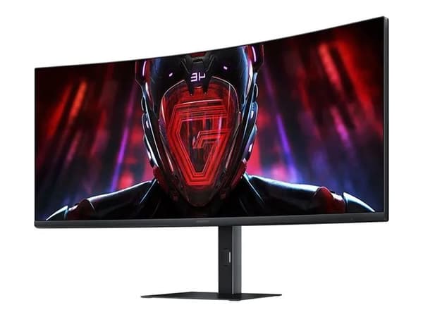 Xiaomi G34WQi - LED-skärm - spel - böjd - 34" - 3440 x 1440 WQHD @ 180 Hz - 350 cd/m² - 4000:1 - 1 ms - 2xHDMI, 2xDisplayPort Svart