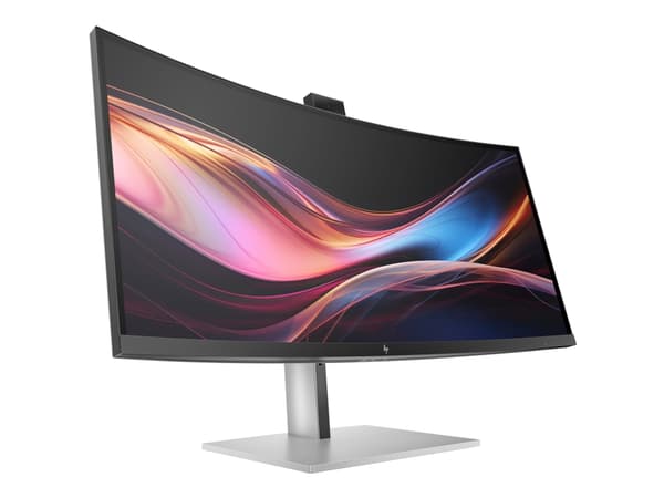 HP 734pm - Series 7 Pro - LED-skärm - böjd - 34" - 3440 x 1440 WQHD @ 120 Hz - IPS Black - 400 cd/m² - 2000:1 - DisplayHDR 400 - 5 ms - Thunderbolt 4