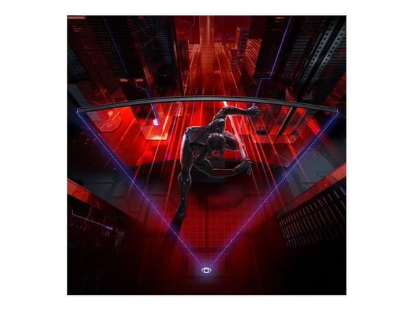 Xiaomi G34WQi - LED-skjerm - gaming - kurvet - 34" - 3440 x 1440 WQHD @ 180 Hz - 350 cd/m² - 4000:1 - 1 ms - 2xHDMI, 2xDisplayPort