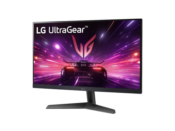 LG UltraGear 24GS60F-B - LED-skärm - spel - 24" (23.8" visbar) - 1920 x 1080 Full HD (1080p) @ 180 Hz - IPS - 300 cd/m² - 1000:1 - HDR10 - 1 ms - HDM