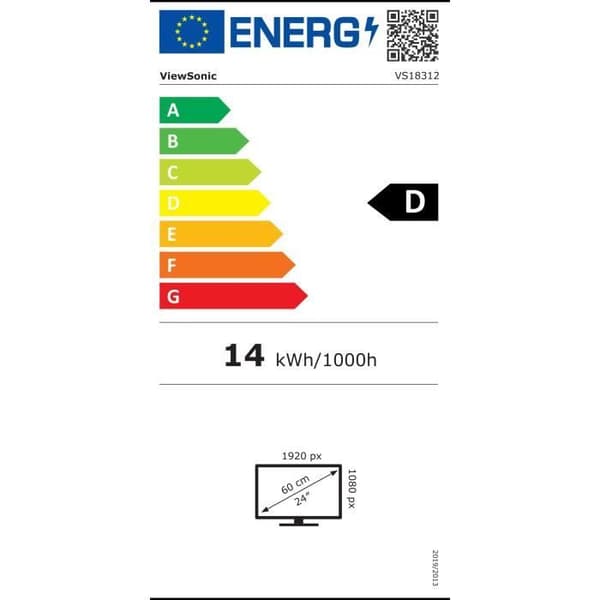 VIEWSONIC TD2423 - LED-skärm - 24" (23,6" synlig) - pekskärm - 1920 x 1080 Full HD (1080p) @ 75 Hz