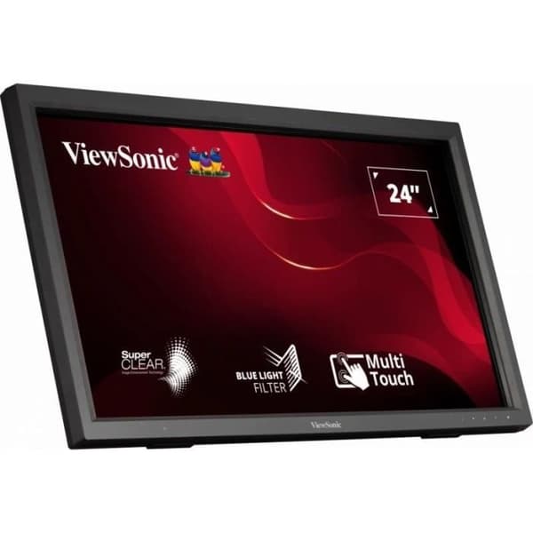 VIEWSONIC TD2423 - LED-skärm - 24" (23,6" synlig) - pekskärm - 1920 x 1080 Full HD (1080p) @ 75 Hz