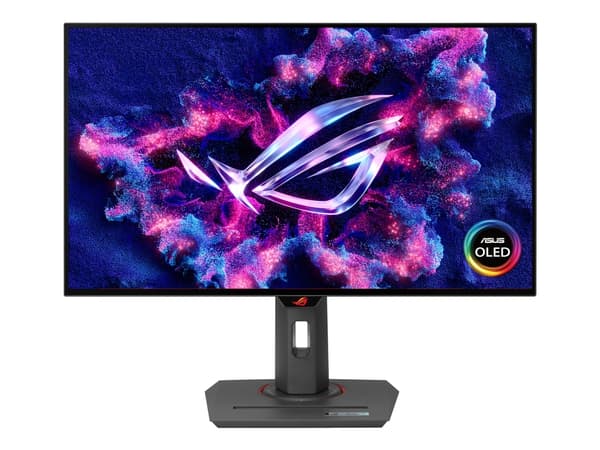 ASUS ROG Strix OLED XG27AQDMG - OLED-skjerm - 27" (26.5" synlig) - 2560 x 1440 QHD @ 240 Hz - 450 cd/m² - 1500000:1 - HDR10 - 0.03 ms - 2xHDMI, Displ