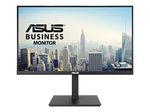 ASUS VA27UQSB - LED-skjerm - 27" - 3840 x 2160 4K @ 60 Hz - IPS - 350 cd/m² - 1000:1 - DisplayHDR 10 - 5 ms - 2xHDMI, DisplayPort - høyttalere - svar