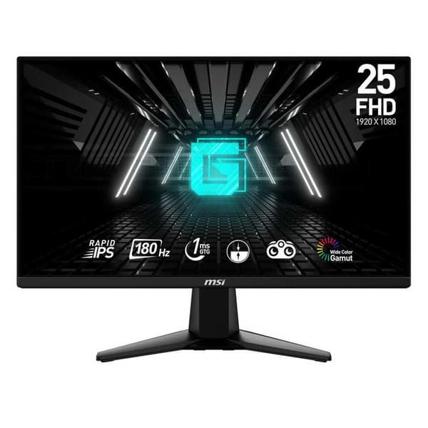 Msi G255f 24´´ Fhd Ips Led 180hz Skärm Svart