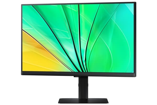 Samsung ViewFinity S6 S24D600EAU - S60UD Series - LED-skjerm - 24" - 2560 x 1440 QHD @ 100 Hz - IPS - 350 cd/m² - 1000:1 - HDR10 - 5 ms - HDMI, Displ