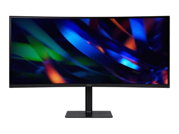 Acer CZ342CUR Hbmiphuzx - CZ2 Series - LED-skärm - böjd - 34" - 3440 x 1440 UWQHD @ 100 Hz - VA - 300 cd/m² - 3000:1 - HDR10 - 1 ms - HDMI, DisplayPo Svart