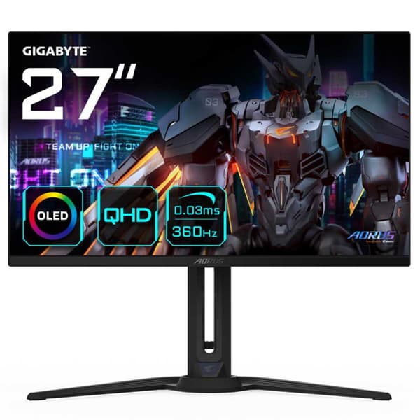Gigabyte Aorus Fo27q3 Oled 27´´ Qhd Oled 360hz Pelinäyttö musta