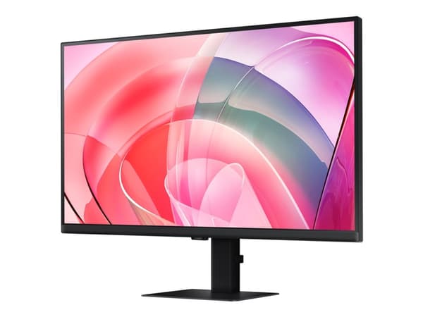 Samsung ViewFinity S7 S27D700EAU - S70D Series - LED-skärm - 27" - 3840 x 2160 UHD @ 60 Hz - IPS - 350 cd/m² - 1000:1 - HDR10 - 5 ms - HDMI, DisplayP