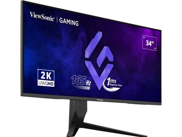 Viewsonic VX Series VX3480-2K-PRO, 86,4 cm (34"), 3440 x 1440 pixlar, UltraWide Quad HD, LED, 1 ms, Svart