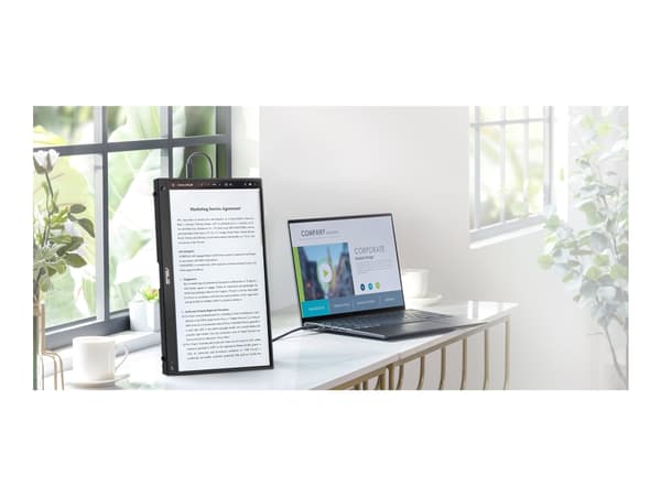 ASUS ZenScreen - LED-skärm - 16" (15.6" visbar) - bärbar - pekskärm - 1920 x 1080 Full HD (1080p) @ 60 Hz - IPS - 250 cd/m² - 700:1 - 5 ms - Mini HDM