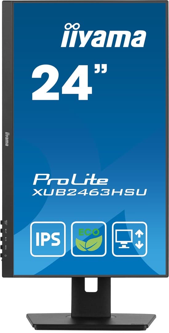 iiyama ProLite XUB2463HSU-B1 computerskærm 61 cm (24") 1920 x 1080 pixels Full HD LED Sort