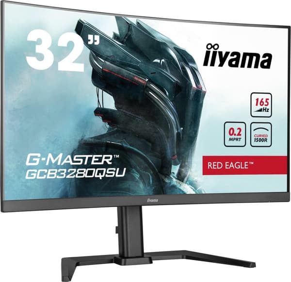 iiyama G-MASTER GCB3280QSU-B1 datorskärm 80 cm (31,5") 2560 x 1440 pixlar LED Svart