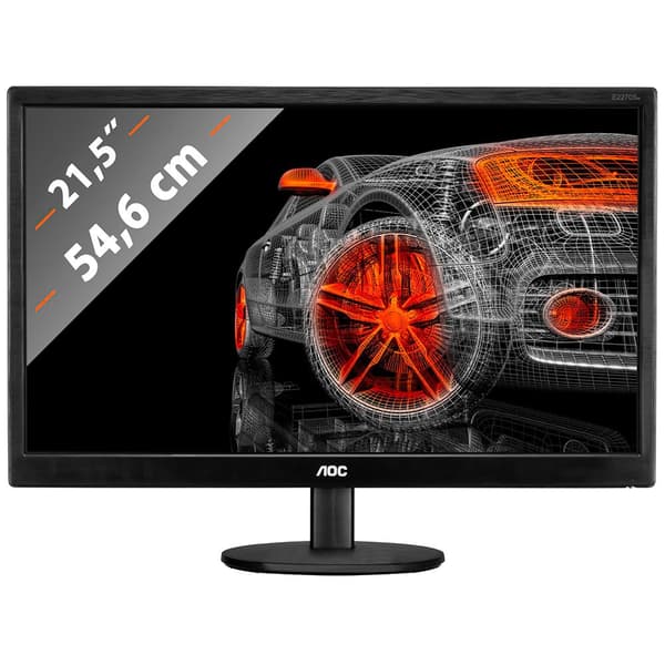 Aoc E2270swdn 21.5´´ Skærm 60hz Sort One Size / EU Plug
