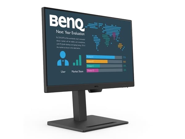 BenQ BL2490T - Business - LED-skärm - 23.8" - 1920 x 1080 Full HD (1080p) @ 100 Hz - IPS - 250 cd/m² - 1300:1 - 5 ms - 2xHDMI, DisplayPort - högtalar