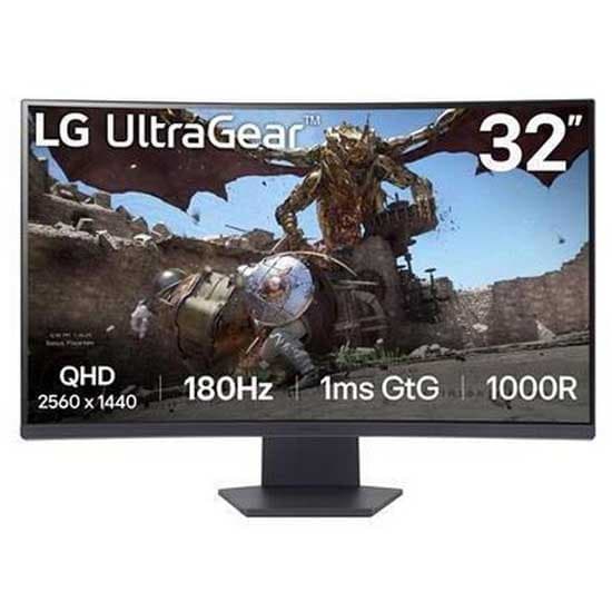 Lg Ultragear 32gs60qc-b 31´´ Qhd Va Led 180hz Skærm