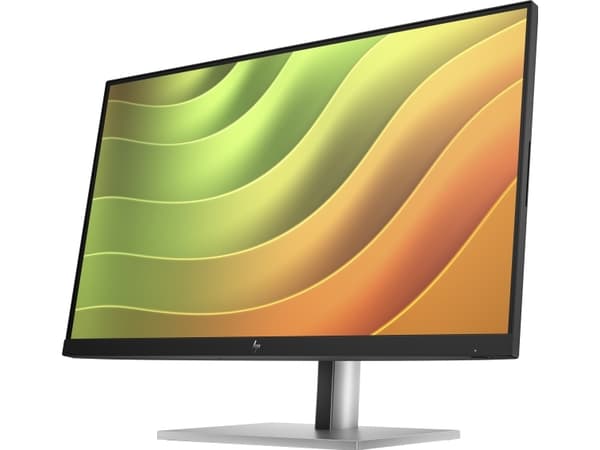 HP E24u G5 - E-Series - LED-skärm - 23.8" - 1920 x 1080 Full HD (1080p) @ 75 Hz - IPS - 250 cd/m² - 1000:1 - 5 ms - HDMI, DisplayPort, USB-C - svart