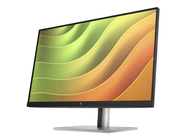 HP E24u G5 - E-Series - LED-skärm - 23.8" - 1920 x 1080 Full HD (1080p) @ 75 Hz - IPS - 250 cd/m² - 1000:1 - 5 ms - HDMI, DisplayPort, USB-C - svart