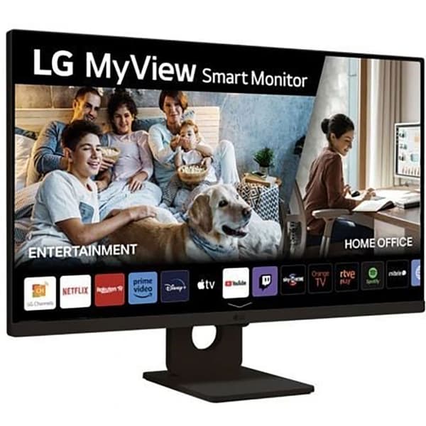 Lg 32sr50f-b 31´´ Fhd Ips Led Skärm  One Size / EU Plug Svart