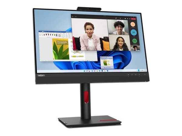Lenovo ThinkCentre Tiny-In-One 24 LED-skärm 60,5 cm (23,8") 1920 x 1080 pixlar Full HD-pekskärm Svart