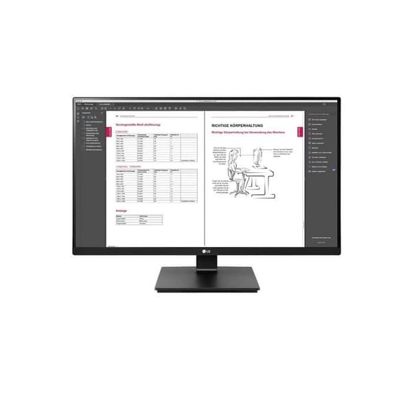 LG 68,6 cm-27'' (2560x1440) 27BN65QP-B 16:9 5ms HDMI DP USB-C Högtalare QHD Svart