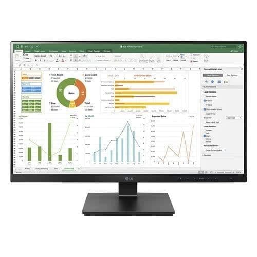 LG 68.6CM-27'' (1920X1080) 27BN65YP-B 16:9 5MS IPS HDMI DP USB DVI PIV