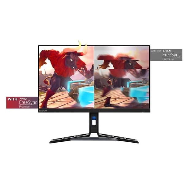 PC Gamer Skärm - LENOVO Legion R27i-30 - 27" IPS FHD 165Hz - 0,5ms - HDMI 2.1 - DP 1.4 - FreeSync Premium - Ergonomisk