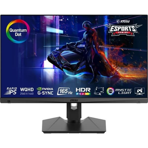 MSI Optix MAG274QRFDE-QD, 68,58 cm (27 Zoll), 165Hz, FreeSync &amp; G-Sync, IPS - DP, HDMI