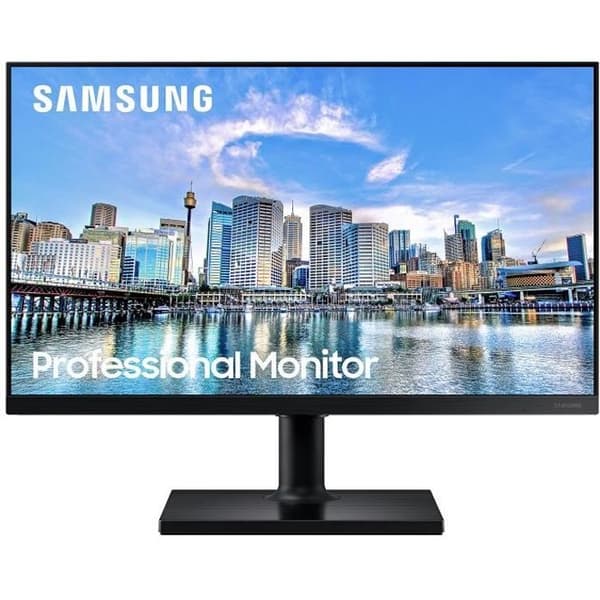 SAMSUNG Professional Monitor T45F | F24T450 - 23,8" PC-skärm - 75 Hz - 5 Ms - FreeSync - Svart Svart