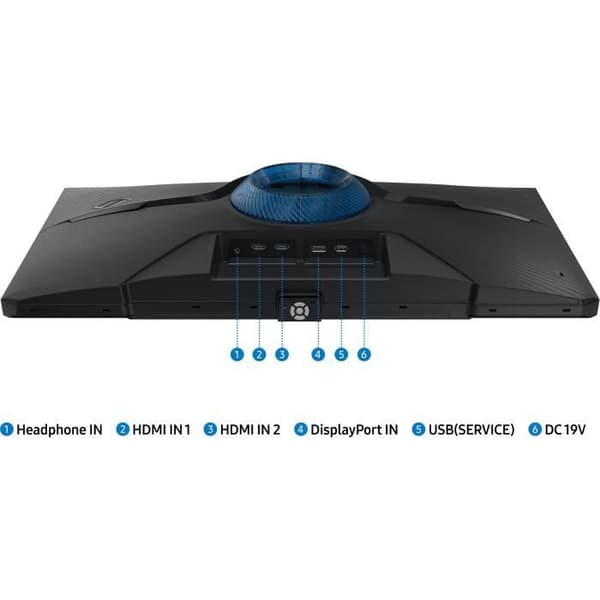PC Gamer-skärm - SAMSUNG - ODYSSEY G4 - G40B S27BG400EU - 27'' FHD - IPS-panel - 1 ms - 240Hz - HDMI / DisplayPort - AMD FreeSync