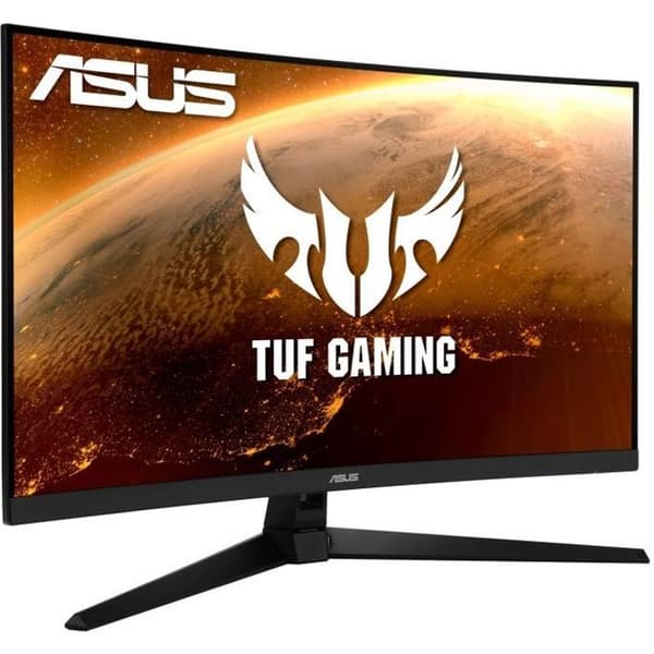 ASUS TUF VG32VQ1BR Gaming PC Monitor - 31,5" - VA Curved - WQHD (2560x1440) - 1ms MPRT - 165Hz - Freesync Premium - HDMI/DP - Svart Svart