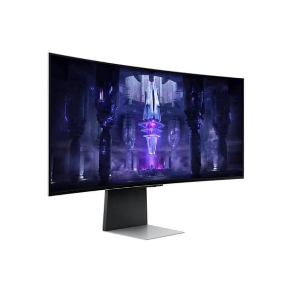 Böjd PC Gamer-skärm - SAMSUNG - ODYSSEY - G8 G85SB - 34'' UWQHD - OLED-panel - 0,1 ms - 175Hz - HDMI 2.1 / mini DP / USB C 3.1
