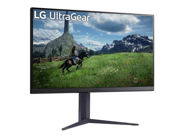LG UltraGear 32GS85QX-B - LED-skärm - spel - 32" (31.5" visbar) - 2560 x 1440 QHD @ 180 Hz - Nano IPS - 350 cd/m² - HDR10 - 1 ms - 2xHDMI, DisplayPor