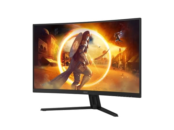 AOC G4 CQ32G4VE, 81,3 cm (32"), 2560 x 1440 pixlar, Quad HD, LCD, 0,5 ms, Svart, Grå