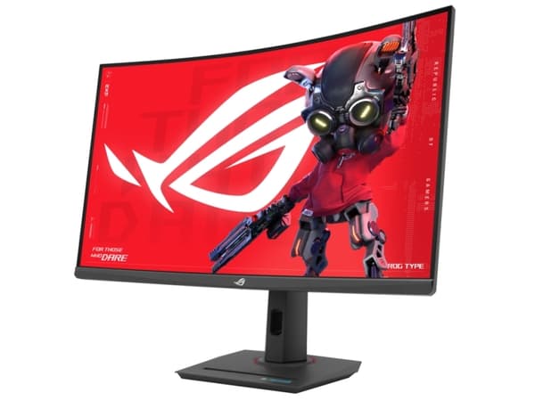 ASUS ROG Strix XG32WCS - LED-skjerm - gaming - kurvet - 32" (31.5" synlig) - 2560 x 1440 2K @ 180 Hz - Rapid VA - 400 cd/m² - 3500:1 - HDR10 - 1 ms -