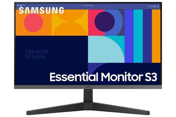 Samsung Essential Monitor S3 S33GC LED-skärm 68,6 cm (27") 1920 x 1080 pixlar Full HD Svart