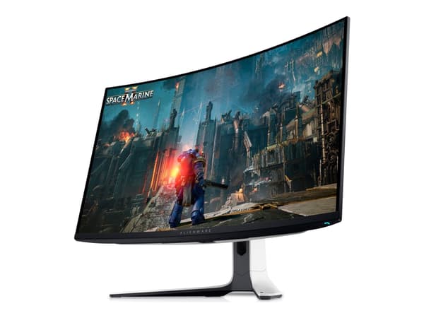 Alienware AW3225QF, 81.3 cm (32"), 3840 x 2160 pixels, 4K Ultra HD, QD-OLED, 0.03 ms, Black, White musta, Valkoinen