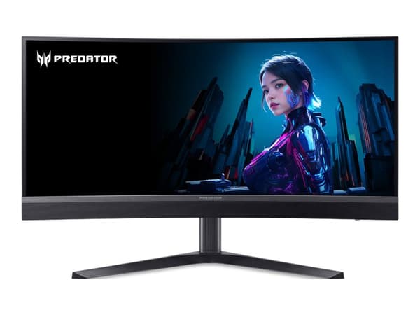Acer Predator X34 V3bmiiphuzx - X Series - LED-skärm - spel - böjd - 34" - 3440 x 1440 UWQHD @ 180 Hz - VA - 1000 cd/m² - 100000000:1 - DisplayHDR 10