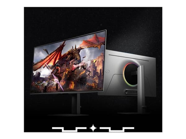 Samsung Odyssey OLED G8 S32DG802SU - G80SD Series - OLED-skjerm - Smart - gaming - 32" - 3840 x 2160 UHD @ 240 Hz - 250 cd/m² - 1000000:1 - HDR10, HD