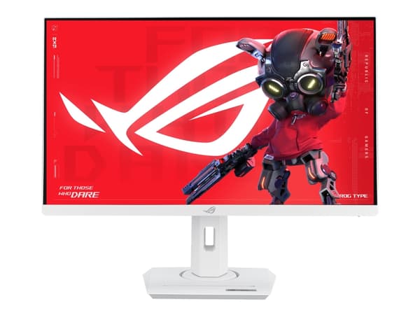 ASUS ROG Strix XG27ACS-W - LED-näyttö - pelaaminen - 27" - 2560 x 1440 2K @ 180 Hz - Nopea IPS - 400 cd/m² - 1000:1 - DisplayHDR 400 - 1 ms - HDMI, D