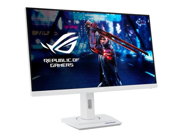 ASUS ROG Strix XG27ACS-W - LED-näyttö - pelaaminen - 27" - 2560 x 1440 2K @ 180 Hz - Nopea IPS - 400 cd/m² - 1000:1 - DisplayHDR 400 - 1 ms - HDMI, D