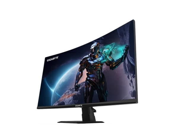 Gigabyte GS27QC - LED-skärm - spel - böjd - 27" - 2560 x 1440 QHD @ 170 Hz - SS VA - 250 cd/m² - 4000:1 - 1 ms - 2xHDMI, DisplayPort