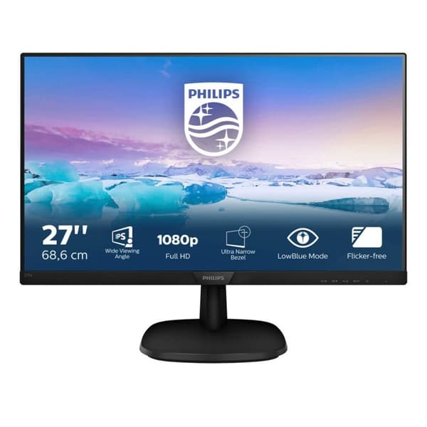 Skærm Philips 273V7QJAB/00 Full HD 27" 75 Hz 60 Hz