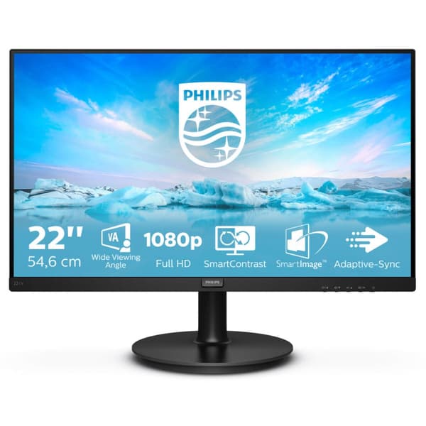 Skærm Philips 221V8/00 Full HD 21,5"