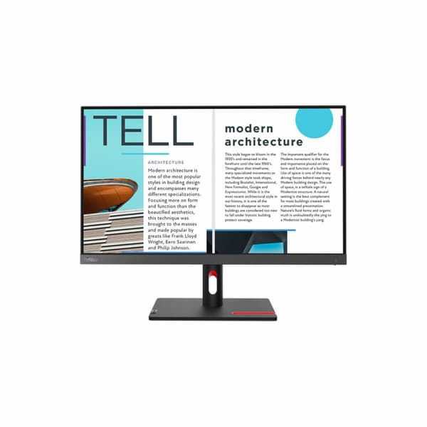 Monitor Lenovo ThinkVision S25E-30 Full HD 24,5" 75 Hz Grå