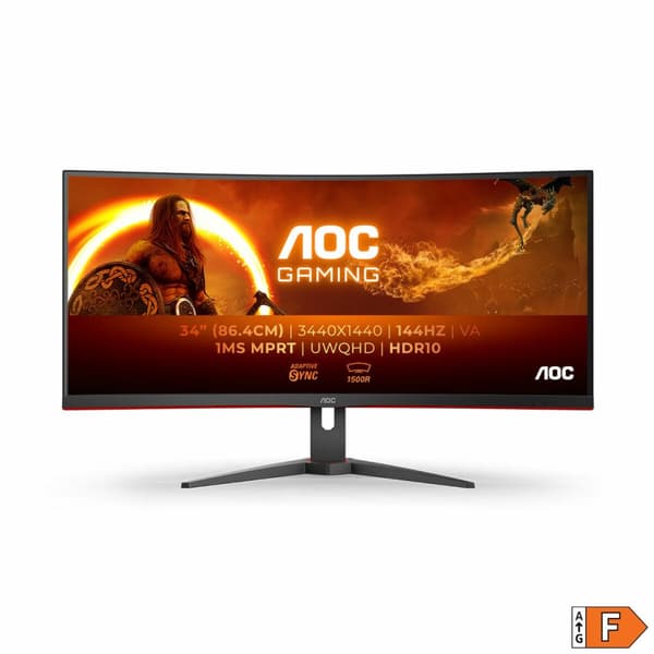 Näyttö AOC CU34G2XE/BK 34"